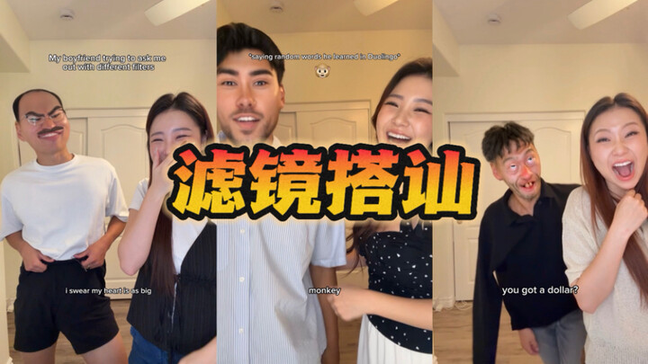 Bảo bạn trai dùng các filter khác nhau để làm quen với mình 😂