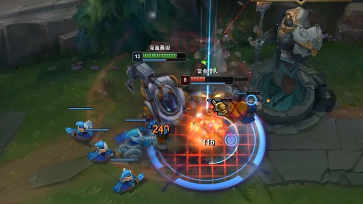 This version of Titan is absolutely dominating the top lane!!