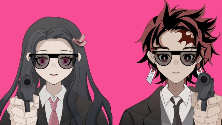 (Chữ tay Kimetsu/Tanjiro × Nezuko) Hành trình phản diện của tiểu thư và thiếu gia