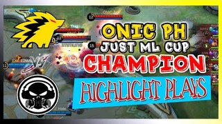 ONIC PH JUST ML CUP CHAMPION - MLBB