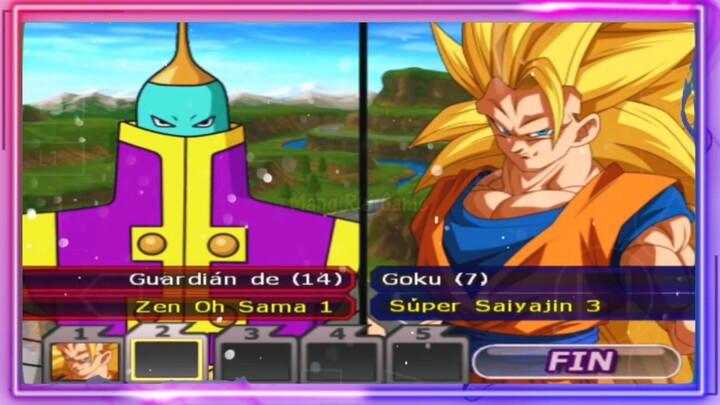 Guardian Zeno 1 VS Goku SSJ 3 - DB MOD ANDROID GAMEPLAY