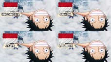 Luffy Memang Ceplas Ceplos || Parodi 4 Bahasa