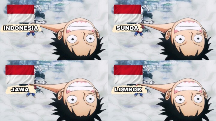Luffy Memang Ceplas Ceplos || Parodi 4 Bahasa