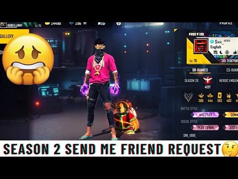 ⭐️SEASON 2 SEND ME FRIEND REQUEST🤯 ACCEPT OR NOT😄….