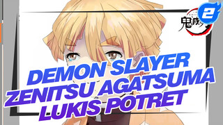 Mari Gambar Lukisan Zenitsu Agatsuma Untuk Foto Profil_2