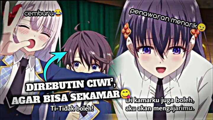 KETIKA CEWEK² REBUTAN INGIN TIDUR SEKAMAR AMA LO,,