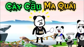 gấu kinh dị : cây cầu ma quái kinh dị | phim hoạt hình gấu hài hước kinh dị