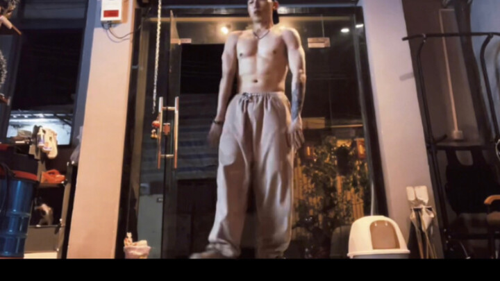 I choreographed a dance after working out, "Talk Dirty"