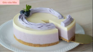 Thư giãn cùng món Nhật : Blueberry cheesecake 1 #videonauan