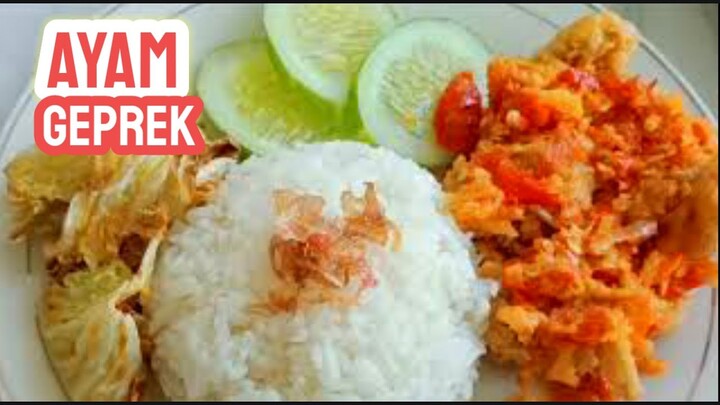 Ayam geprek