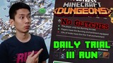 Daily Trial III Run, 6 Banners Modifiers, Mob Damage Increase by 130%! NO GLITCHES!