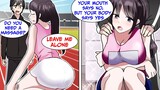 The Hot Track Star Is Cold To Me, But When I Massaged Her She Started Acting Weird |RomCom Manga Dub