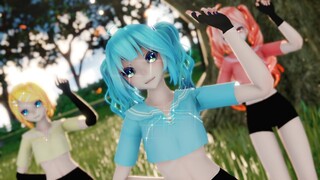 ▌MMD  ▌◤•What Is Love•◥ ◈Miku·Teto·Rin◈ ～60FPS～