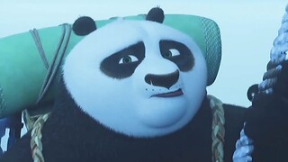 Goose Dad is worried, so he follows Po to the Panda Village.