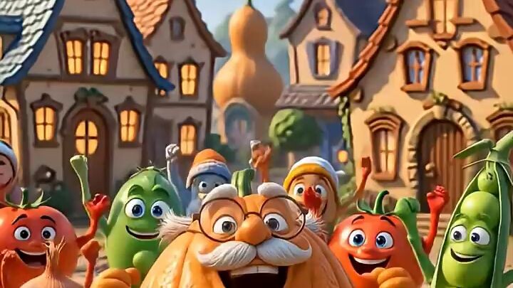 爷爷的神奇蔬菜冒险 🥕😂 | Grandpa's Magical Vegetable Adventure