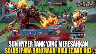 NEW META SUN BUILD FULL TANK DAMAGENYA BUKAN KALENG2 BOZ