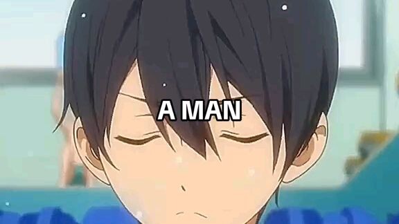 makoto always treated Haru Like a Princess & he was the entöl Green Forest