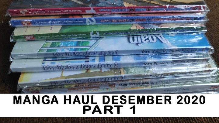 Manga Haul Desember 2020 - Bahasa Indonesia Part 1
