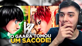 REACT Rock Lee Vs Gaara (Naruto) - Força & Talento | JKZ e Flash beats