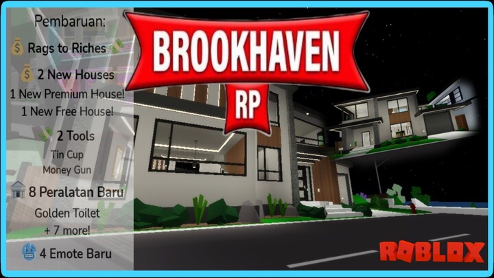 UPDATE BROOKHAVEN 🏡 RP | RAGS TO RICHES ROBLOX INDONESIA