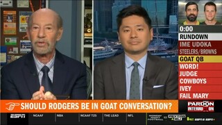 [Full] Pardon The Interruption | Rodgers can do in his entire career that Brady couldn't do better