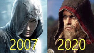 Evolution of Assassin's Creed Games 2007-2020