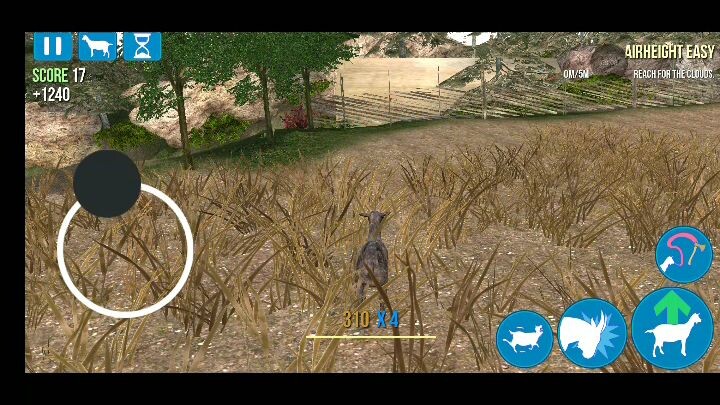 I'm back so here's a old version of goat simulator gameplay - take 1