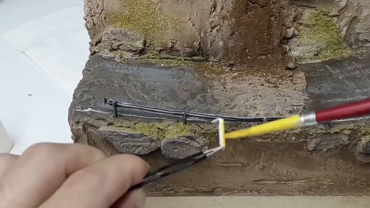 64 scale miniature scene production sharing Initial D scene - 86 vs Levin The contest between Takumi
