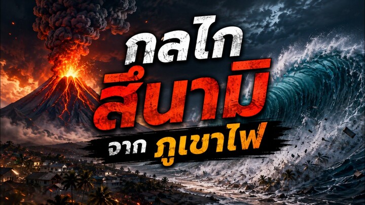 🌋🌊 สึนามิจากภูเขาไฟเกิดขึ้นได้อย่างไร?