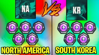 5 North American VS 5 Korean Players! - Who Wins?