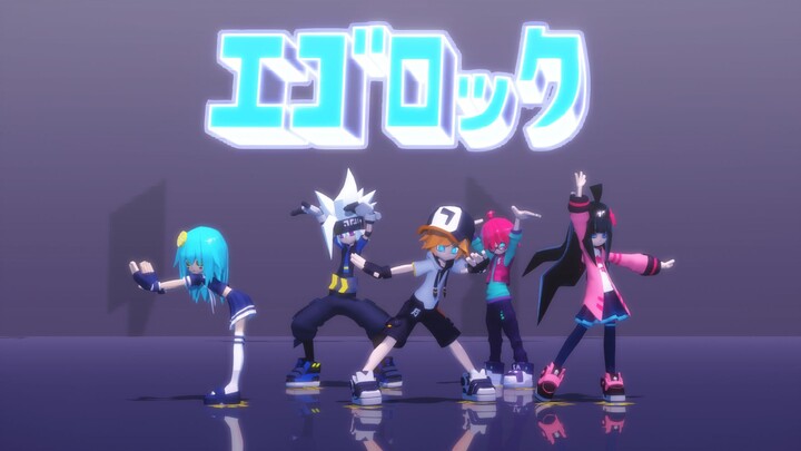 【凹凸世界MMD/金五人小队】エゴロック（自我摇滚）