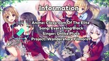 (AMV) Classroom Of The Elite_Everything Black