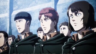 "Dia yang tak terkalahkan di masa lalu hanya bisa bertahan dengan obsesi sumpahnya" [Attack on Titan / Captain]