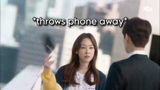 K-drama characters and their phones