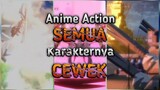 3 Rekomendasi Anime Action Yang Karakternya Cewek Semua