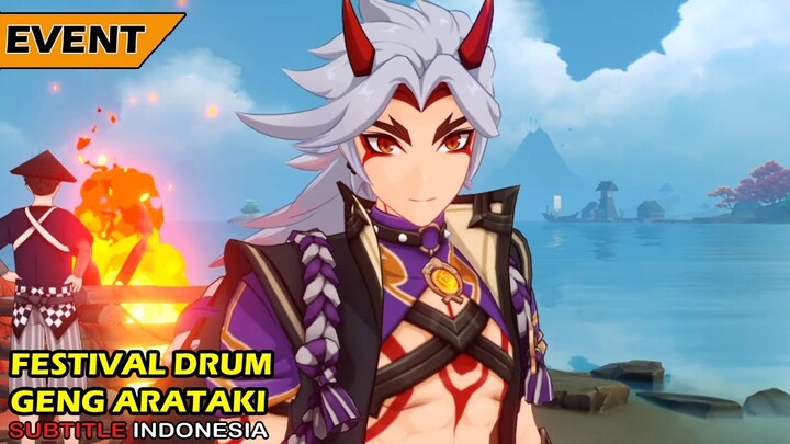 Event Quest Festival Drum Arataki Sub Indonesia Dub Jp - Genshin Impact 2.7