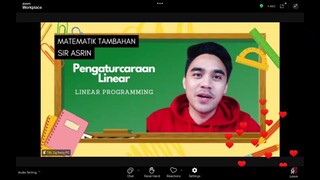ADD MATH F5 BAB 7 PENGATURCARAAN LINEAR
