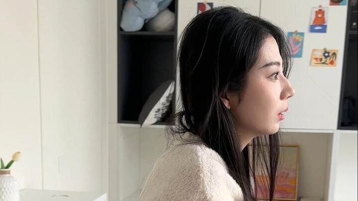 The process of eating at home during the Chinese New Year