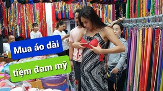 DIVA Cát Thy dẫn Simlet ghé thăm tiệm áo dài của Cặp đôi đam mỹ