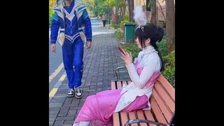 唐三小舞你俩吵架也能亲一起啊？ #斗罗大陆#小舞 #唐三