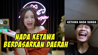 KETAWA DENGAN NADA DAERAH DI INDONESIA | MEIREACTION