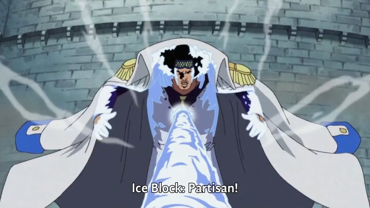 Aokiji All Scene at Marineford War 🥶