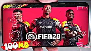 FIFA 20 PPSSPP Android Offline 100MB | Download FIFA 2020 Lite PSP For Android