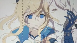 Gambarlah Violet Evergarden hari ini