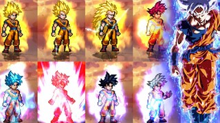 【MUGEN】Efek khusus terbaru yang disempurnakan versi animasi keterampilan "Sun Wukong" bentuk penuh (