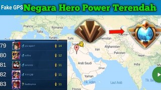 Negara hero power terendah terbaru 2021 -fake gps ml - part7