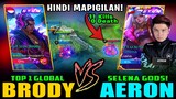 Top 1 Global Brody Hindi Mapigilan! vs. Selena God ng Pinas (Aeron) ~ Mobile Legends