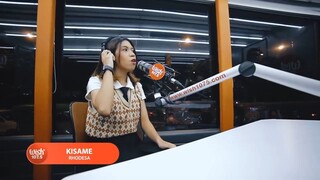 rhodessa performs _Kisame_ LIVE on WIsh 107.5 Bus