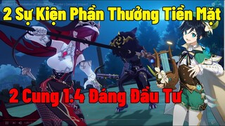 2 Sự Kiện phần thưởng tiền mặt hấp dẫn, Venti build như cũ? Cung mới đáng đầu tư ? | Genshin impact