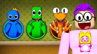 UNLOCKING *RAINBOW FRIENDS CHAPTER 2* In ROBLOX ESCAPE BACKROOMS MORPHS!? (ALL NEW SKINS UNLOCKED!)